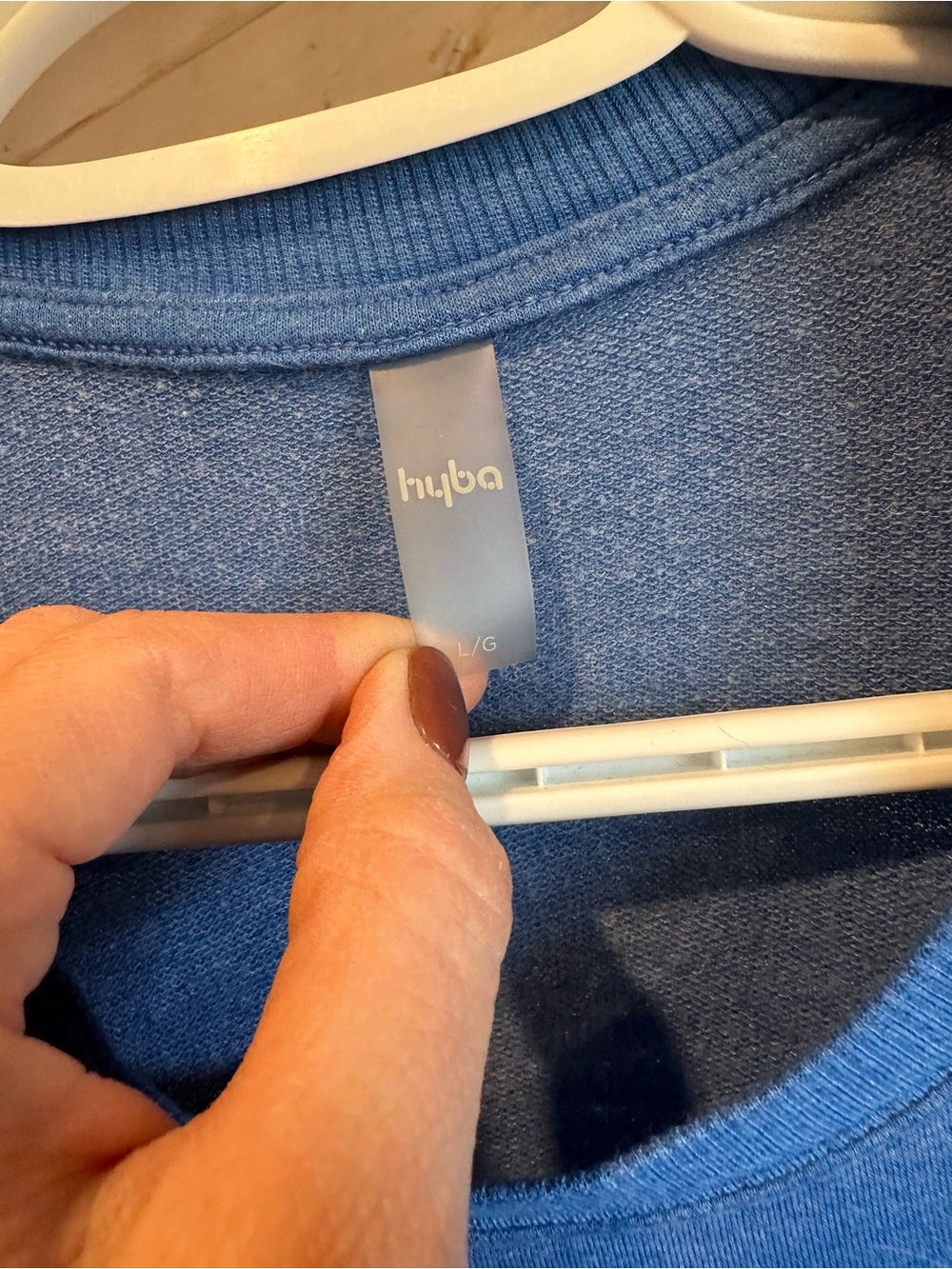 Hyba | Blue Long Sleeved Relaxed Fit Shirt - Picture 6 of 8